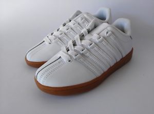 K-Swiss Classic VN Children's Shoes Size 13 White / Gum Sole New Sample Pair