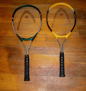 Lot of 2 Head Magnesium Tennis Racquets 4 1/4 Fast free shipping