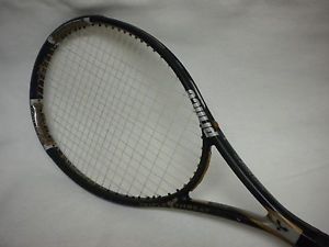 PRINCE TRIPLE THREAT TRIPLE BRAID TENNIS RACQUET 4 1/2" NEW GRIP WRAP  NICE