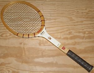 Wilson Jack Kramer Autograph Heavy 4 3/4 Wood Tennis Racket