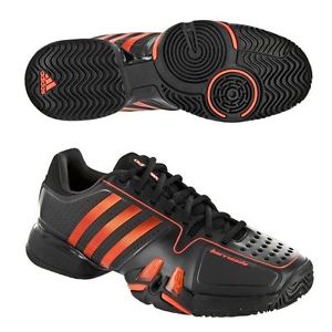 Adidas adipower barricade 7 tennis shoes black/red - Size 13