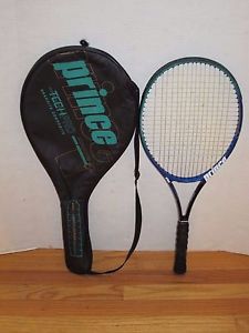 Prince TechPro Graphite Composite Tennis Racket 107" Oversize OS Grip 4 1/4"