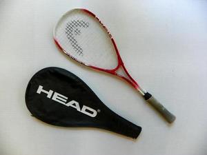HEAD MASTER NANO TI. SQUASH RACQUET W/ ZIPPER COVER, MFG. 212001