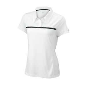 Wilson Camisa De Polo Señoras Camiseta tenis Equipo blanco