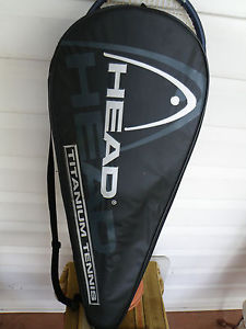 Head Ti Lazer Mid Plus Tennis Racquet Racket Titanium 4 1/4 black & silver