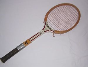 Jimmy Connors Wilson Tennis Racquet Wooden/Wood Champ Vintage