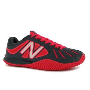 New Balance 60 v1 Tennis Shoes Womens Black/Red Court Trainers Sneakers