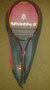 Volkl VX3 Vario-Series tennis racquet 4 3/4 grip 16 by 19 with cover..euc