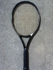 WILSON HAMMER 4.0 PRO STAFF OVERSIZE 110 TENNIS RACQUET STRUNG 4-3/8" FREE SHIP