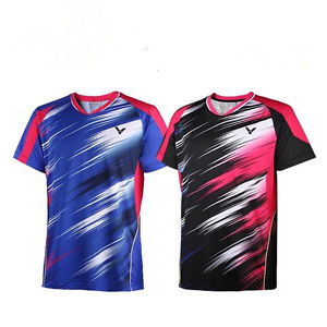 2016 New Victor men's Tops table tennis clothing Badminton Only T-shirt