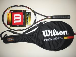 WILSON PRO STAFF CLASSIC 6.1 MP 95  TENNIS RACQUET 4 1/2 NEW  (BLACK BUTT CAP)