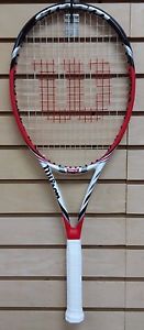 Wilson Steam 99S Lightly Used Tennis Racket-Strung-4 3/8'' Grip