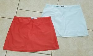 Lot of 2 Women's Nike Dri-Fit Tennis Running Skirt/ Skort/Shorts SZ M