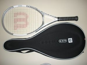 WILSON nCODE n3 OS 113 TENNIS RACQUET  27.5"  4 3/8 (NEW STRINGS)