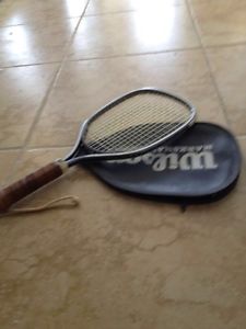 Marksman Racket By Wilson With Cover For Racquetball Beautiful Condition