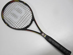 WILSON PRO STAFF 6.1 CLASSIC TENNIS RACQUET (4 5/8) NEW STRINGS/GROMMET SET!!