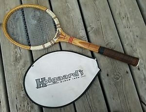 Dunlop Maxply Fort 4 5/8 Wood Tennis Racket with Hoigaards Cover