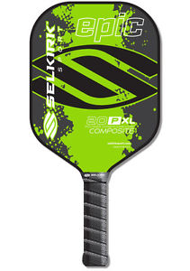New Selkirk 20P XL Epic Polymer Composite Pickelball Paddles Green + warranty
