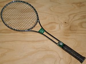 Wilson Jimmy Connors C-1 Medium 4 5/8 Steel Metal Tennis Racket