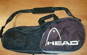 HEAD TENNIS RACQUET BAG Huge Multi-Functional Black