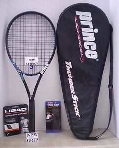 Prince Morph Beam 28.5" Thunderstick 115 Tennis Racquet 4 3/8 - NEW STRINGS/GRIP
