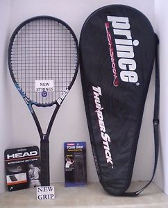 Prince Morph Beam 28.5" Thunderstick 115 Tennis Racquet 4 3/8 - NEW STRINGS/GRIP