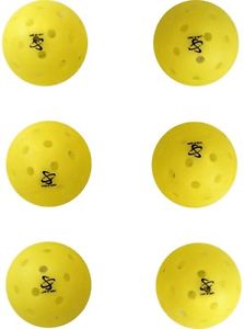 Onix Yellow Outdoor Pickleballs (6 PK)-Outdoor,Sport,USAPA,Half-Dozen,Racquet