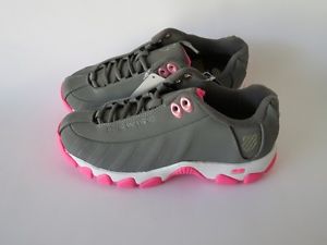 K-Swiss ST329 CMF Memory Foam Women's Tennis Shoes Size 7 M Gray Pink White Grey