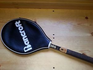 Vintage Tennis Rackets - Bancroft Bjorn Borg Personal Reg. #& Dunlop Maxply