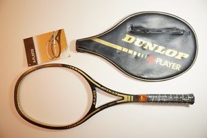 NEW DUNLOP A-PLAYER WOOD GRAPHITE TENNIS RACKET 4 1/2 L4 MCENROE MAXPLY
