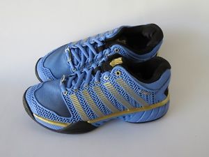 K-Swiss Hypercourt Express 50th Tennis Women's Shoes Size 7 M Blue Black Gold