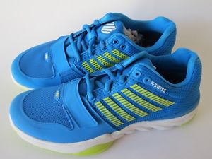 K-Swiss X Court Cross-Training Men's Shoe Size 9 M Blue White Yellow New Pair
