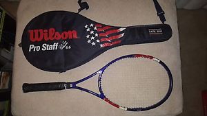 WILSON PRO STAFF TOUR CLASSIC MIDSIZE 85 JIM COURIER RACKET 6.6 4 5/8 EU5 L5