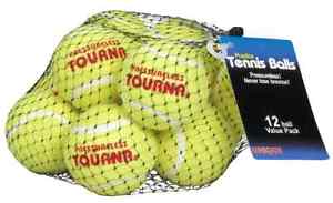 Tourna Mesh Pack of 12 Tennis Balls