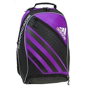 adidas Barricade IV Tennis Backpack, Flash Pink/Black, One Size