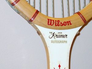 Wilson Autograph Jack Kramer Tennis Racquet Excellent (4 & 1/2" grip)