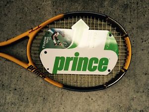 Prince Scream TT  tennis racquet, 3/8 grip, strung, oversize, no cover