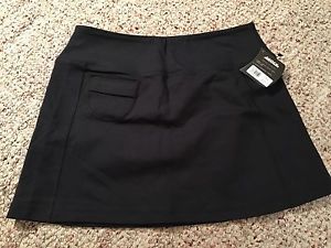 NWT Victoria's Secret Shock Absorber Black Sports Tennis Skirt Skort  XS rtl $40