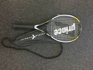 Prince TT Ultralite Triple Threat 1000PL Oversize Tennis Racquet Racket 4 3/8"