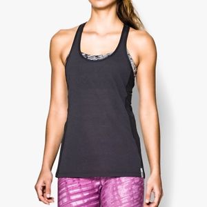 Under Armour HeatGear Camiseta tirantes volar por Mujer negro 1243039