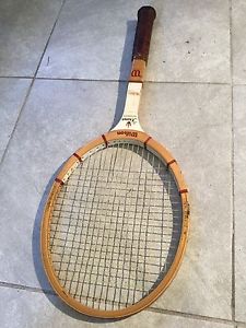 Wilson Jack Kramer Autograph Midsize Tennis Racquet 4 5/8 Good Condition