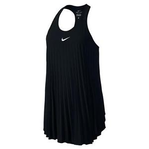 NWT Nike Court Premier Slam Dri Fit Tennis Dress $100 Medium Black 728808-010