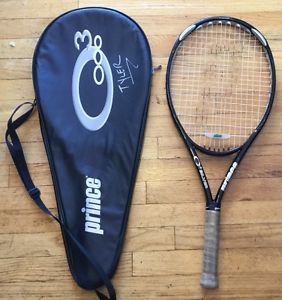 PRINCE O3 SILVER OS 118SQ" 16X19 Titanium Tungsten TENNIS RACQUET 4 1/4 GRIP