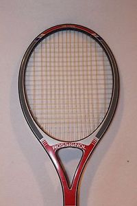 VINTAGE Rossignol Johan Kriek Carbon Tennis Racquet  - Leather Grip - VGC