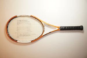 WILSON NCODE TOUR NTOUR 95 MIDPLUS JUSTINE HENIN TENNIS RACKET  4 1/4 EU2 SL2