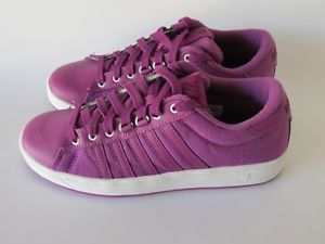 K-Swiss Hoke Heather CMF Memory Foam Women's Shoes Size 7 M Purple / White New