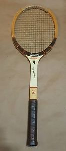 Vintage Bancroft Bjorn Borg Autograph American Ash Wooden Tennis Racquet