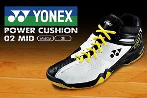 New 2016 Yonex Japan Badminton Shoes POWER CUSHION 02 MID SHB02MD Mens/Ladies