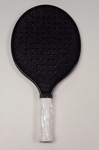 Viking Prototype 12.6oz Platform Tennis Paddle Blacked Out 4 1/4 Used