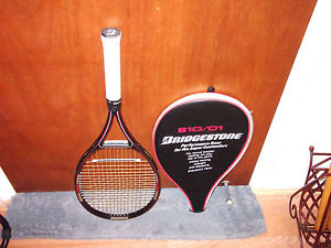 Bridgestone B10/01 Graphite Boron Tennis Racket JAPANESE Vtg Racquet 4 3/8 Cover